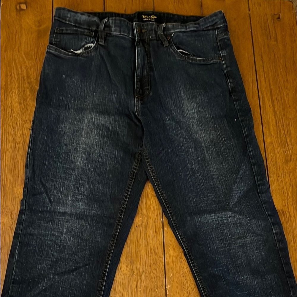 Men's Dark Wash Jeans